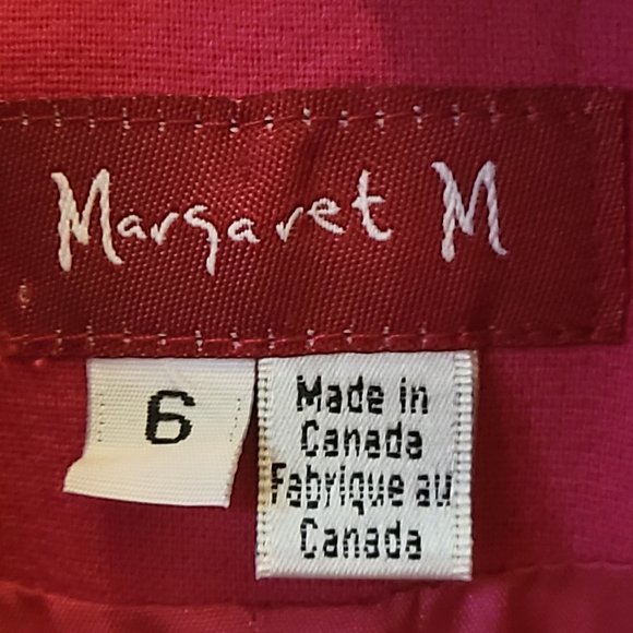 Margaret M Fuschia Jacket Made in Canada - Picture 9 of 14